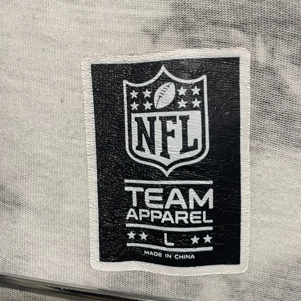 Arizona Cardinals Mens T-Shirt Large Black Tie Dye Cotton Blend NFL Team Apparel - Picture 2 of 8